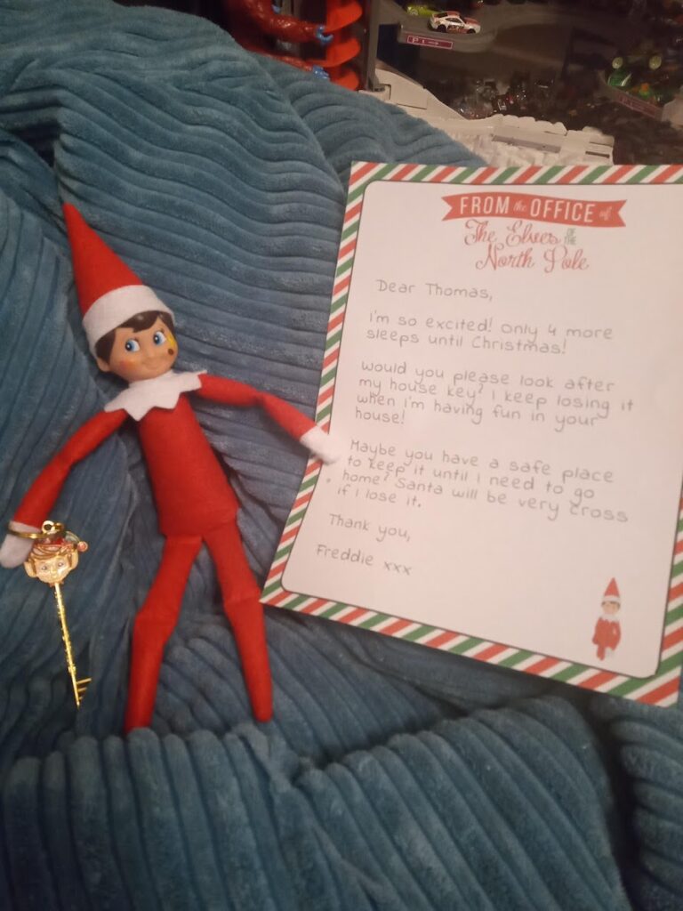 Elf arrival idea – the lost North Pole key - ElfIdeas.com
